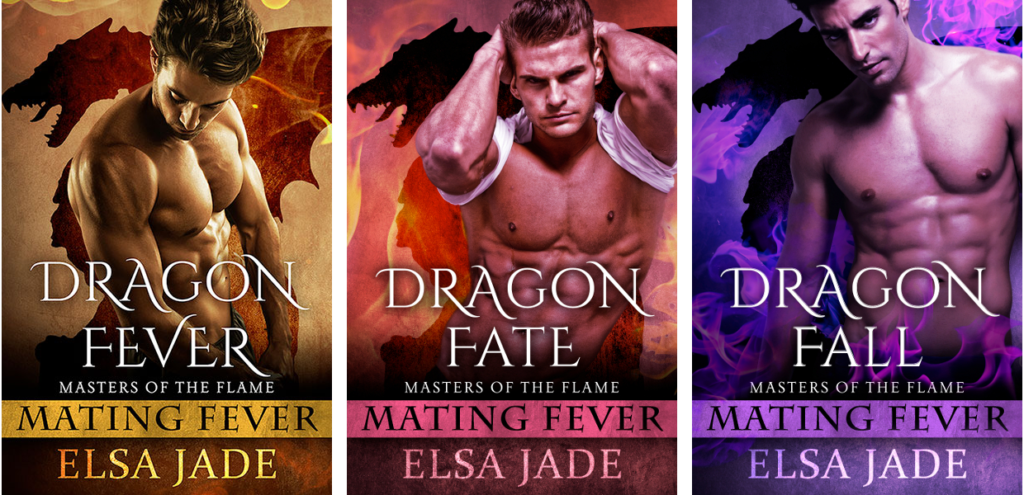 http://www.elsajade.com/series/masters-of-the-flame/